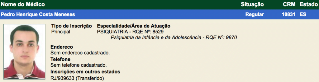 Consulte o site do CRM para saber se seu psiquiatra é especialista